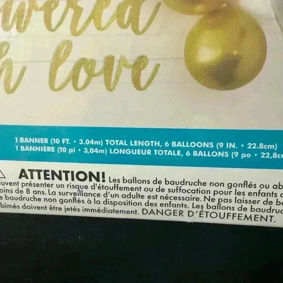 “Showered with love” Party Balloon kit - Picture 3 of 5